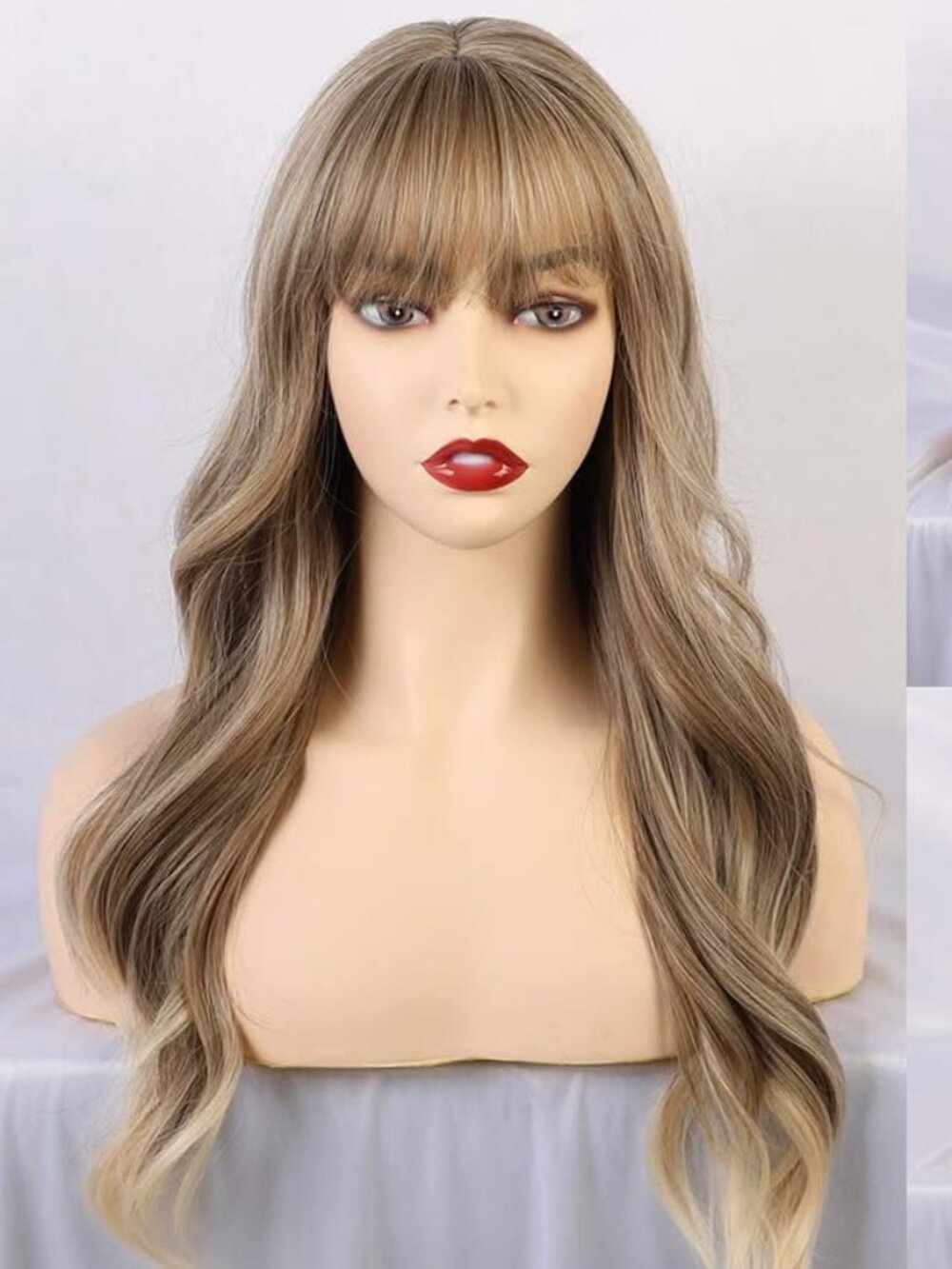 Synthetic Wig ~ New in Box - Ash Blonde